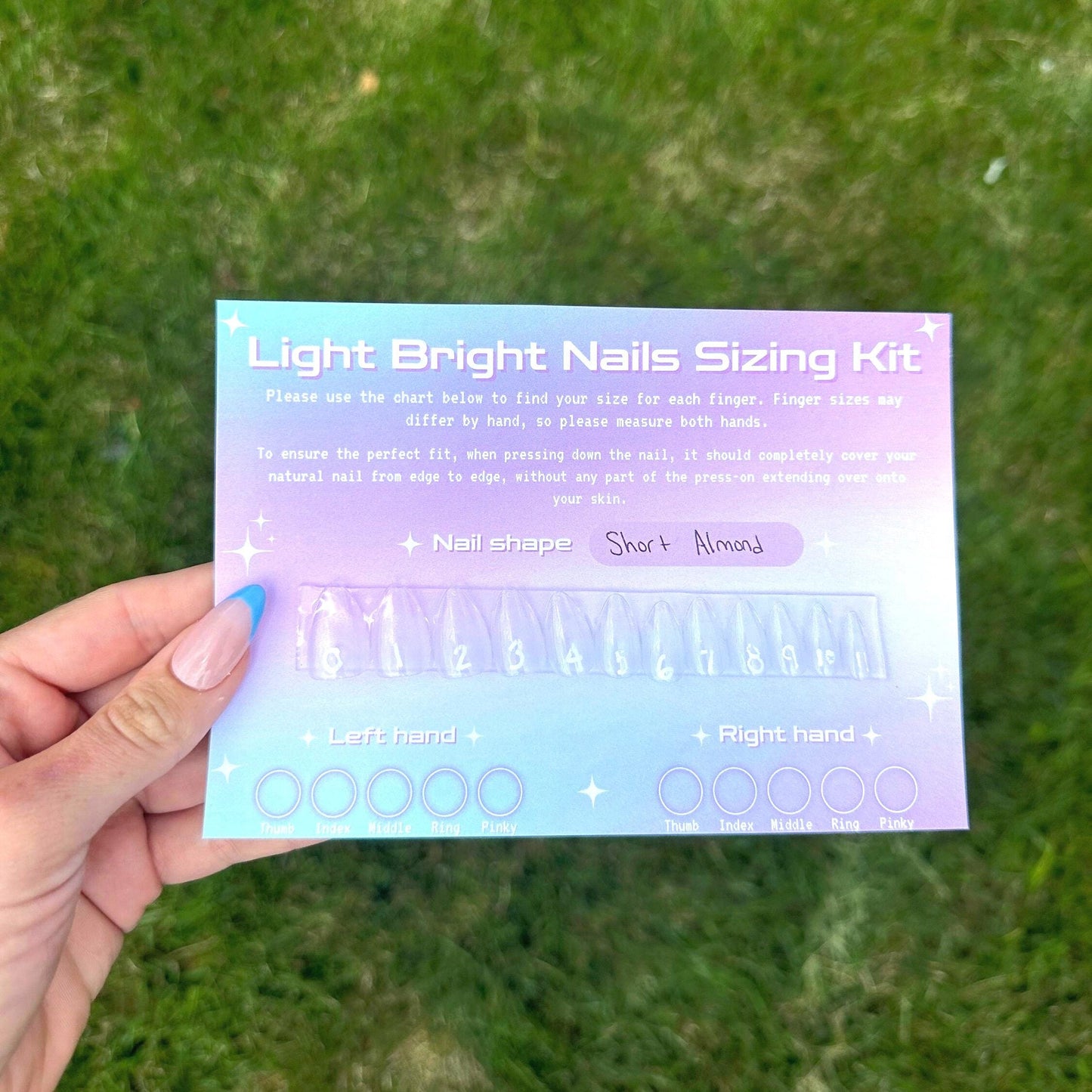Sizing Kit- Press On Nails