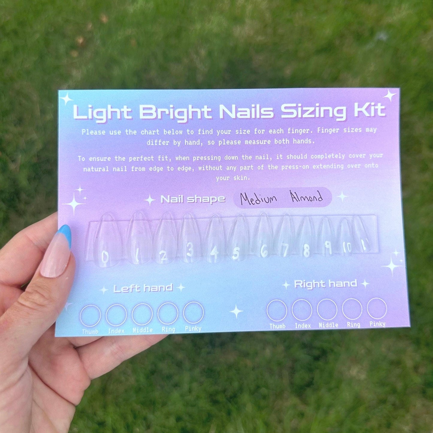 Sizing Kit- Press On Nails
